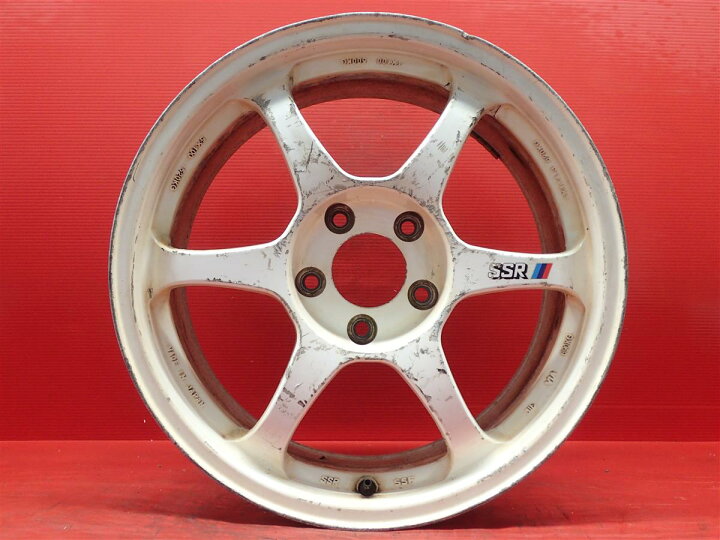 楽天市場】SSR タイプ C 8.5Jx17 +55 5/114.3 ホワイト(白色)系  