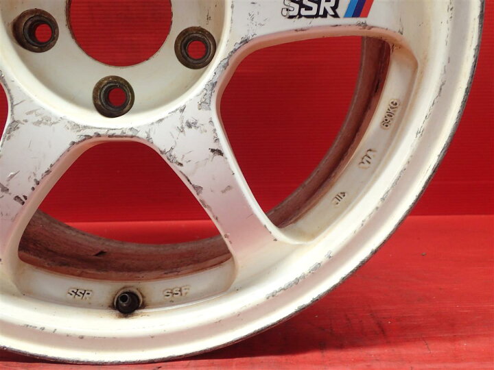 楽天市場】SSR タイプ C 8.5Jx17 +55 5/114.3 ホワイト(白色)系 : 中古 