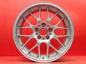 BBS RS-GT 8Jx18 +35 5/120 ポリッシュ系 シルバー(銀色)系