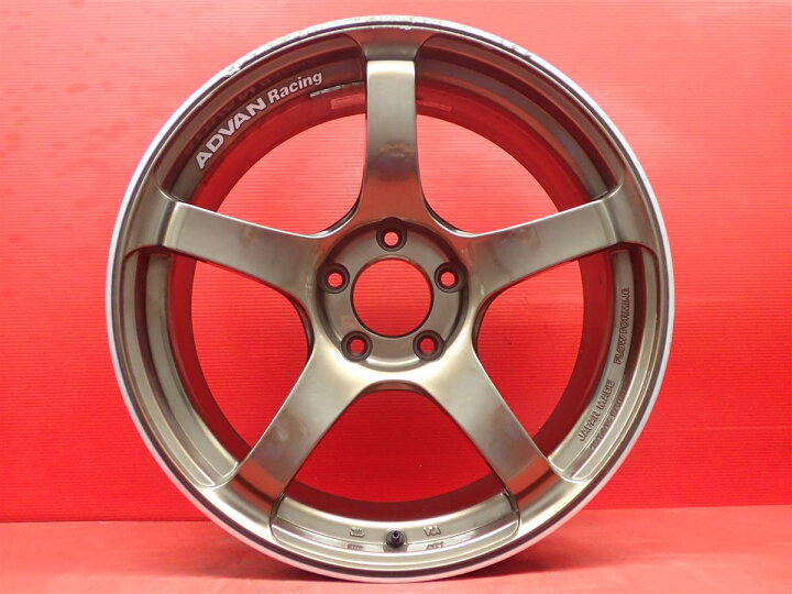 楽天市場】ADVAN(アドバン) レーシング TC-4 8.5Jx18 +45 5/114.3 