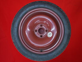 GTラジアル スペア(テンパー/応急)用タイヤ GT RADIAL 125/70R16 96M ルノー 純正スペア(テンパー/応急)用スチールホイール 4Jx16 +40 4/100 レッド(赤色)系