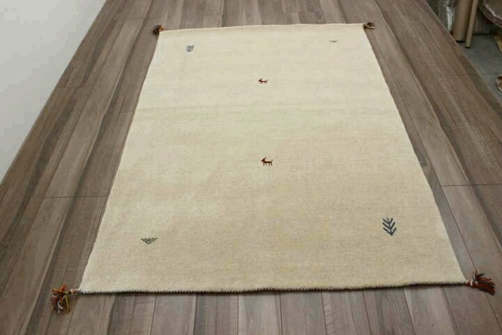 楽天市場】ギャベ ギャッベ ラグ 北欧 1.5畳 140×200 ウール 