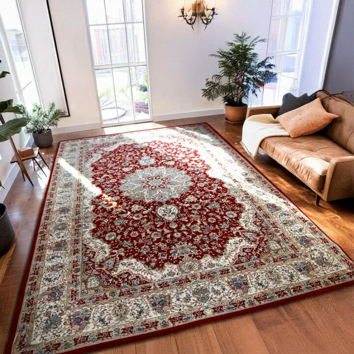 楽天市場】絨毯 カーペット 3畳 三畳 200x250cm ベルギー ラグ 200×250 
