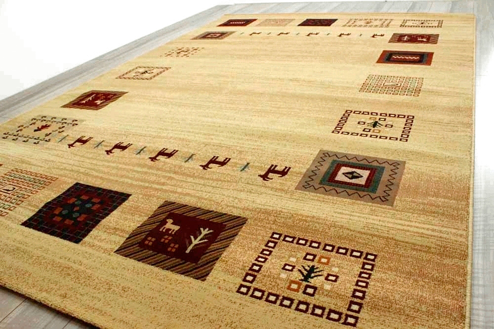 楽天市場】ギャッベ カーペット 6畳 ラグ ギャベ 絨毯 エジプト