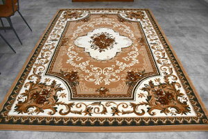 カーペット 絨毯 6畳 おしゃれ じゅうたん ベルギー 訳あり アウトレット 六畳 アンティーク クラシック 赤 緑 レッド グリーン インテリア 当社在庫【訳有シラーズ240×330】約6畳 240×330cm