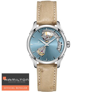 HAMILTON n~g rv Jazzmaster Open Heart Auto WY}X^[I[vn[g36mm  H32215840 Ki