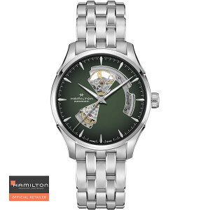 HAMILTON n~g rv Jazzmaster Open Heart Auto WY}X^[I[vn[g40mm  H32675160 Ki Y