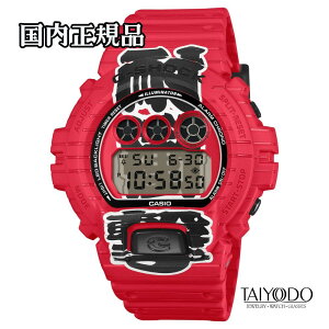 G-SHOCK �W�[�V���b�N DW-6900AKA-4JR �Ԓ� ���`�[�t ���{�� �f�W�^�� 20�C���h�� �ϏՌ� �������K�i �����Y