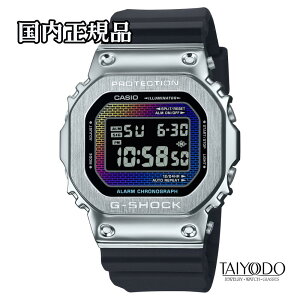 G-SHOCK �W�[�V���b�N GM-5600RW-1JF Rainbow Brick Wall 5600�V���[�Y ���^���x�[�� ���C���{�[ �u���b�N 20�C���h�� �������K�i �����Y