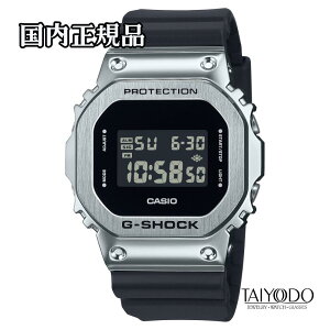 G-SHOCK �W�[�V���b�N GM-5600U-1JF 5600�V���[�Y ���^���x�[�� �u���b�N 20�C���h�� �������K�i �����Y