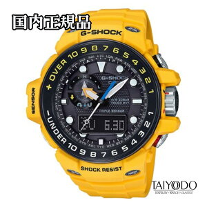 G-SHOCK �W�[�V���b�N GULFMASTER �K���t�}�X�^�[ GWN-1000H-9AJF �^�t�\�[���[ �d�g���v �g���v���Z���T�[ �A�i�f�W 20�C���h�� �C�G���[ �u���b�N �������K�i �����Y