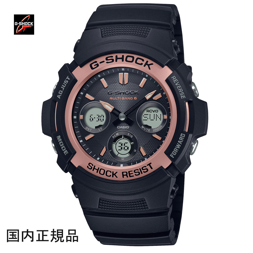 G-SHOCK ジーショック 腕時計 FIRE PACKAGE ファイアーパッケージ デジタルアナログコンビネーションタフソーラー電波  AWG-M100SF-1A5JR 国内正規品 | TAIYODO