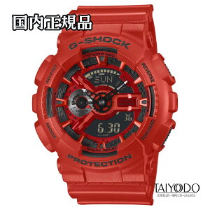 G-SHOCK �W�[�V���b�N �r���v GA-110RRB-4AJF Iconic Styles ���b�h ���]�t�� 20�C���h�� �ϏՌ� �����Y �������K�i