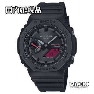 G-SHOCK �W�[�V���b�N �r���v GA-B2100BBR-1AJF �u���b�N×���b�h Bluetooth �\�[���[ ���o�C�������N 20�C���h�� �J�[�{���R�A�K�[�h �������K�i �����Y