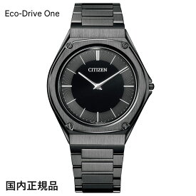 シチズン 腕時計 CITIZEN Eco-Drive One エコドライブワン ブラック メンズウォッチ AR5064-57E