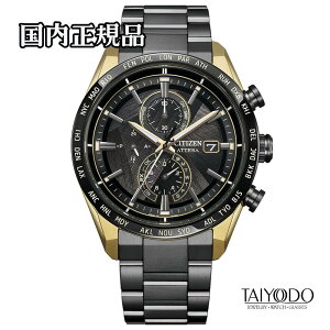 CITIZEN ATTESA �A�e�b�T AT8384-58E ACT Line LIGHT in BLACK ���E����2200�{ �G�R�E�h���C�u�d�g �u���b�N�`�^�� 10�C���h�� �������K�i �����Y