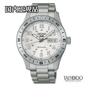 SEIKO 5 SPORTS �Z�C�R�[ 5�X�|�[�c HDB007J Field series �V���o�[�z���C�g �������� ���^���o���h 10�C���h�� ���{�� �������K�i �����Y