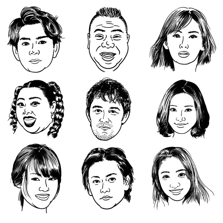 楽天市場】【 俺流総本家 】【 俺流総本家 】似顔絵Tシャツ 【 名入れ 