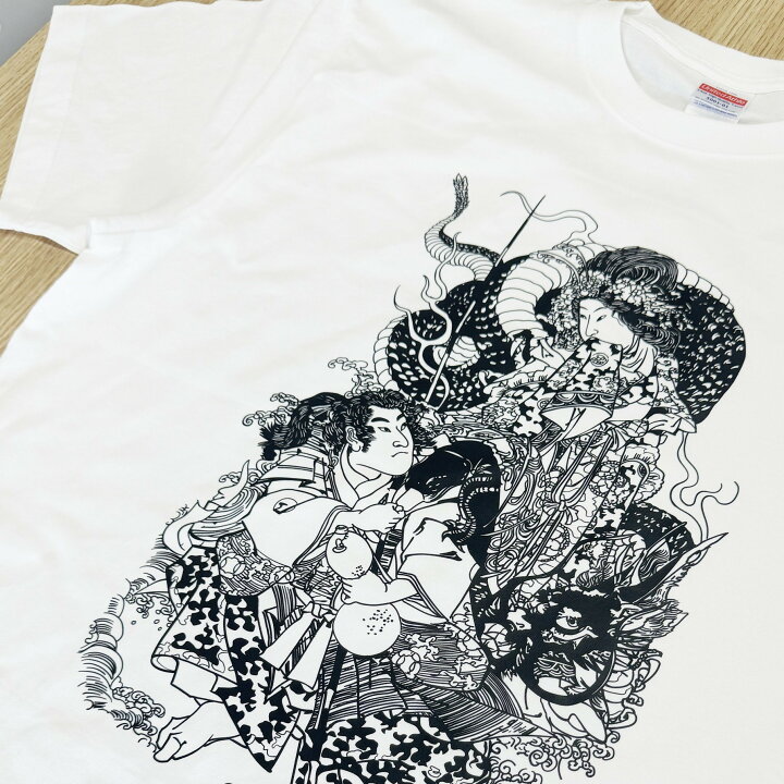 楽天市場】【 俺流総本家 】浮世絵 Tシャツ 18【月岡芳年】【 Tシャツ 