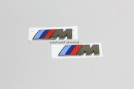 サイドフェンダー用 Mエンブレム (ダーククローム) 2個7シリーズ G11 G12 F01 F02 F04 E65 E66　6シリー…