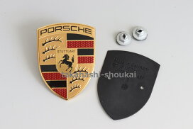 楽天市場】【718 Cayman】 メッキエンブレムポルシェ純正部品718 
