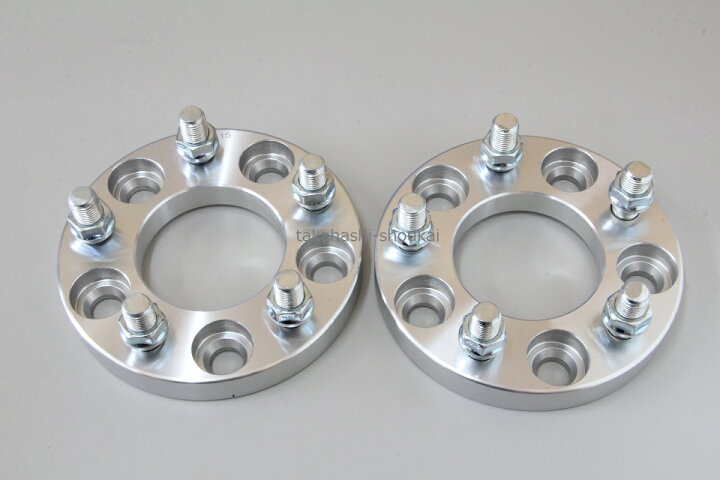 楽天市場】5穴 PCD120.65 ワイドトレッドスペーサー 2枚 厚さ：20mm 