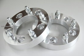 5穴 PCD150 ワイドトレッドスペーサー 2枚　厚さ：25.4mm　ねじサイズM14-1.5　ランクル200　ランクル100　ランクル70(復刻) レクサスLX 北米 タンドラ 他