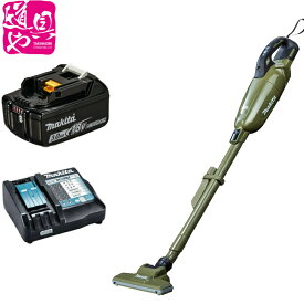 【makita】マキタ 18.0V充電式クリ-ナ-【CL284FDZO オリーブ】＋【充電器DC18RF】+【バッテ-BL1830B】特別セット品 CL284FDRFW同等品【領収書対応】