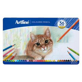 ☆【レターパックで送料無料】シヤチハタ Artline 色鉛筆 36色セット　アートライン　KCP-36C/H　いろえんぴつ　塗り絵　お絵描き　油性色鉛筆　大人の塗り絵　美術 入学 入園 プレゼント 画材 美術