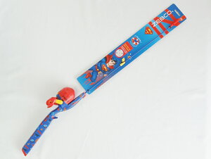 ゼブコ Zebco スーパーマン Superman 水に浮く スピンキャストリール一体式ロッド グラスロッド バスフィッシング ハゼ釣り 桟橋