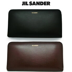 ジルサンダー Jil Sander ラウンドファスナー 長財布 ブランド 財布 ブラック 黒 一粒万倍日 天赦日 ウォレット レディース 女性用italy イタリア 840008 ブラック 黒 並行輸入品(c_)