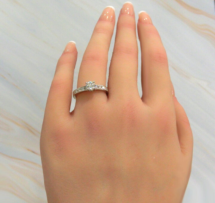 PT900 ダイヤモンド リング 0.532CT 