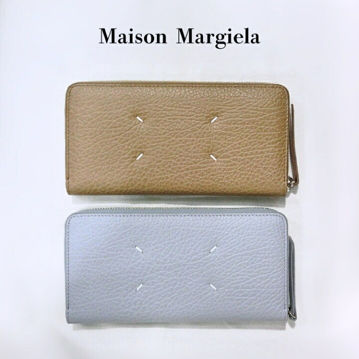 楽天市場】メゾン マルジェラ 長財布 ラウンドファスナー MAISON 