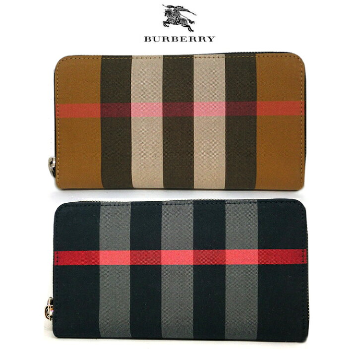 楽天市場】バーバリー 財布 長財布 ラウンドファスナー BURBERRY 