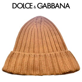 ドルガバ ニット帽 帽子 ドルチェ＆ガッバーナ メンズ レディース 帽子 Dolce＆Gabbana 男女兼用 viscose lanavergine(羊毛) ナイロン アンゴラ カシミア D＆G キャメル ライトブラウン アパレル ファッション小物 ブランド小物 イタリア製 並行輸入品(c_)