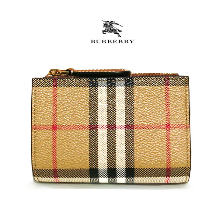 楽天市場】バーバリー 財布 短財布 2つ折り BURBERRY 財布 折り畳み  
