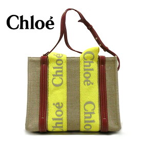 クロエ Chloe ショルダーバッグ 2ウェイ 2way ハンドバッグ レディース ウッディ ロゴ イエロー ジョイライダー 鞄 Chloe バッグ ブランド 新品 女性用 贈り物 プレゼント ギフト トートバッグ (t5b) ホワイトデー