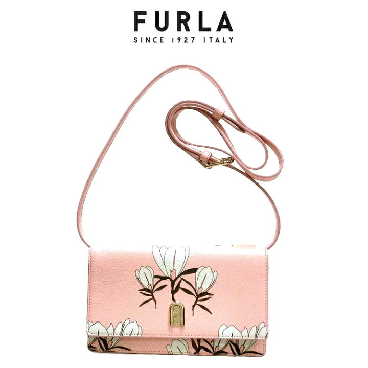 楽天市場】フルラ FURLA ショルダーバッグ toni rosa chiaro 花柄 