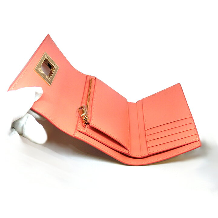 楽天市場】フルラ ミニ財布 フラワープリント ウォレット レザー FURLA 