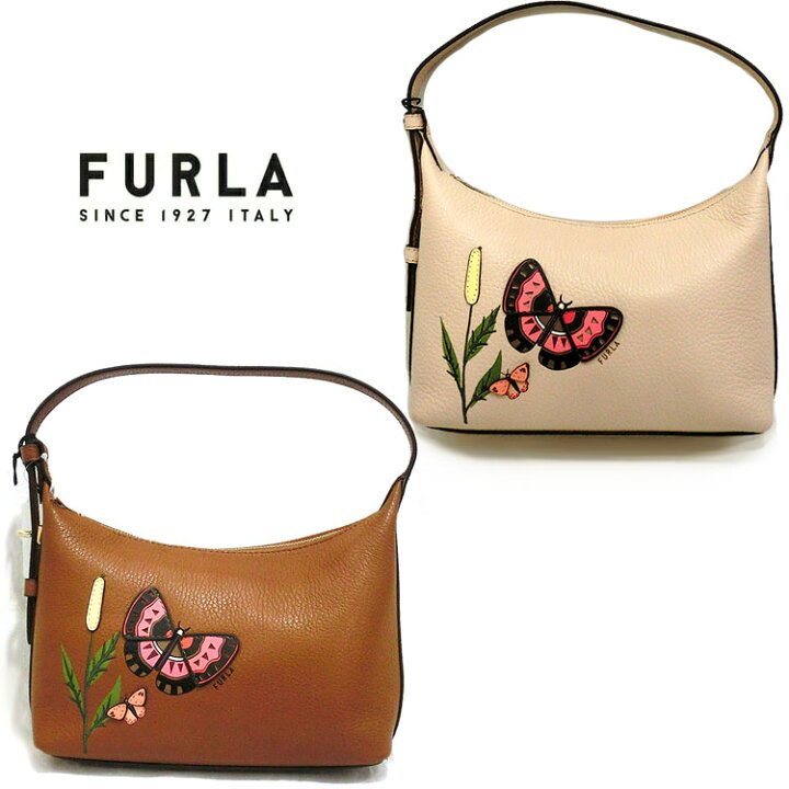 楽天市場】フルラ FURLA ハンドバッグ 花柄 フローラ フラワー 蝶 