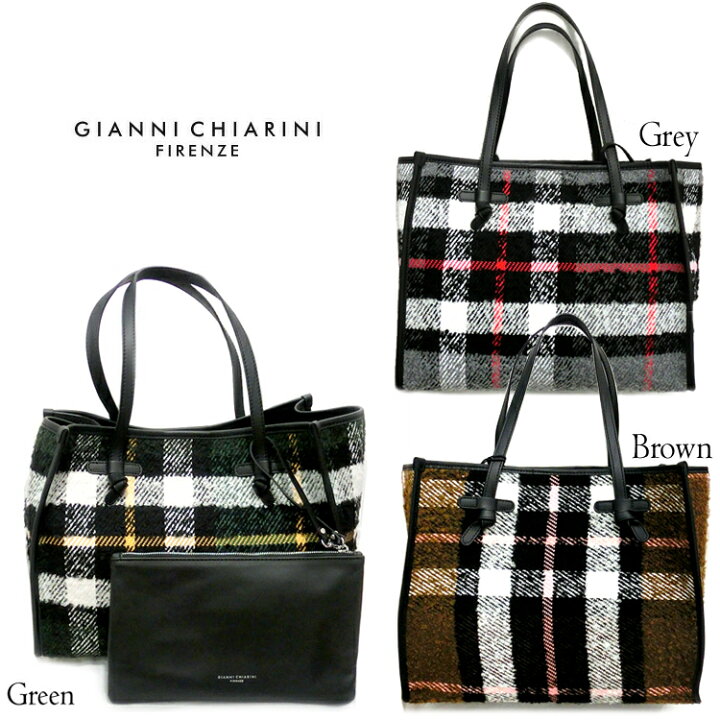 楽天市場】GIANNI CHIARINI ジャンニ キアリーニ トートバッグ レザー 