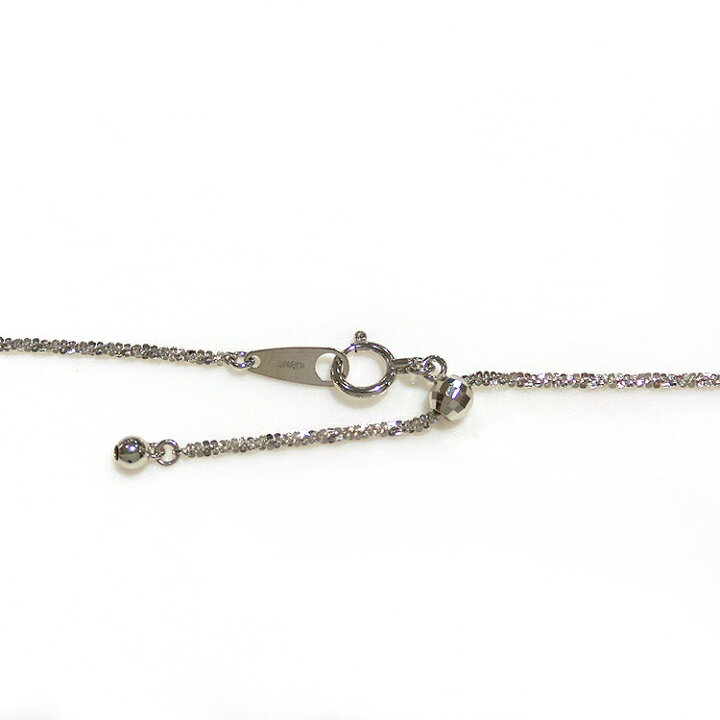 楽天市場】K18WG 白蝶 真珠 ネックレス ダイヤモンド 15.5mm パール 
