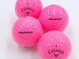 【中古】【ABランク】【ロゴなし】キャロウェイ SUPER SOFT マグナ 2019年モデル ピンク 1個 ロストボール ゴルフボール