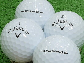 【中古】【ABランク】キャロウェイ WARBIRD 2021年モデル ホワイト 1個 ロストボール ゴルフボール