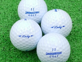 【中古】【ABランク】【ロゴなし】BRIDGESTONE GOLF LADY 2015年モデル ホワイト 1個 ロストボール ゴルフボール