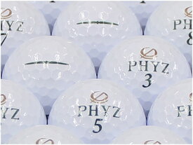 【中古】【ABランク】【ロゴあり】BRIDGESTONE GOLF PHYZ 2015年モデル ホワイト 1個 ロストボール ゴルフボール
