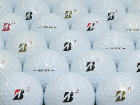 【中古】【ABランク】【ロゴあり】BRIDGESTONE GOLF TOUR B X 2020年モデル ホワイト系混合 1個 ロストボール ゴルフボール