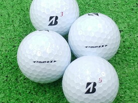 【中古】【ABランク】【ロゴなし】BRIDGESTONE GOLF TOUR B X 2017年モデル ホワイト 1個 ロストボール ゴルフボール