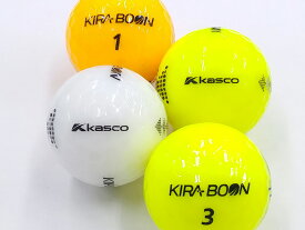 【中古】【ABランク】キャスコ KIRA BOON 2018年モデル ホワイト・カラー混合 1個 ロストボール ゴルフボール