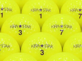 【中古】【ABランク】【ロゴなし】キャスコ KIRA★STAR 2013年モデル イエロー 1個 ロストボール ゴルフボール
